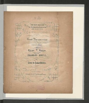 Grand Duo concertant en forme de sonate pour piano et violon : oeuv. 49