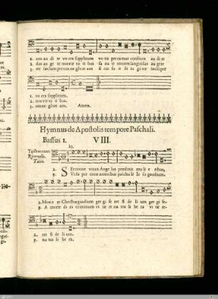 Hymnus de Apostolis tempore Paschali.