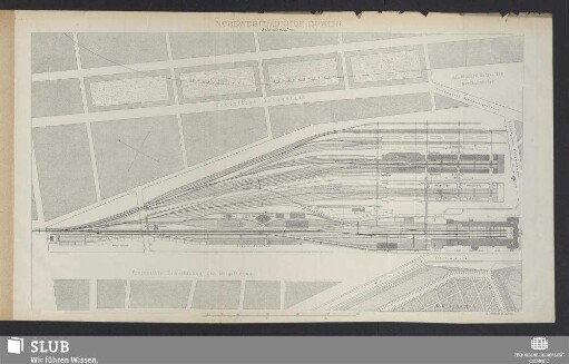 Nordwestbahnhof In Wien. Situationsplan