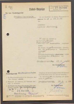 Bschizkj, Leonid