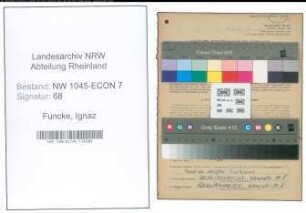 Entnazifizierung Ignaz Funcke , geb. 18.01.1907 (Ingenieur)