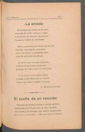 La amada