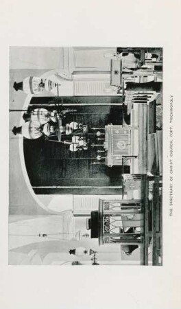 The sanctuary of Christ Church, Fort, Trichinopoly