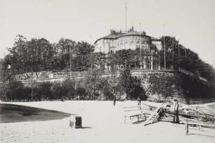 Dresden. Königl. Belvedère, Brühl'sche Terrasse [Nahaufnahme]
