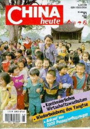"China heute", chinesisches Magazin, mit Beiträgen zur Wirtschaftspolitik