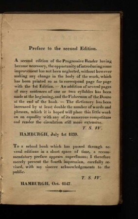 Preface to the second Edition.