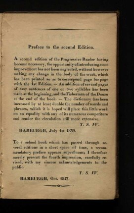 Preface to the second Edition.