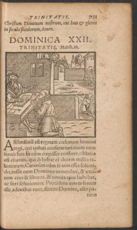 Dominica XXII. Trinitatis ...