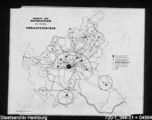 Deckblatt zum Aufbauplan Einkaufszentren