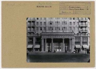 Karl-Marx-Allee, Bauabschnitt C-Nord. Berlin, Friedrichshain, Karl-Marx-Allee (vor 1961 Stalinallee)