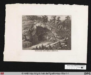 Eingang zur Bielshöhle.