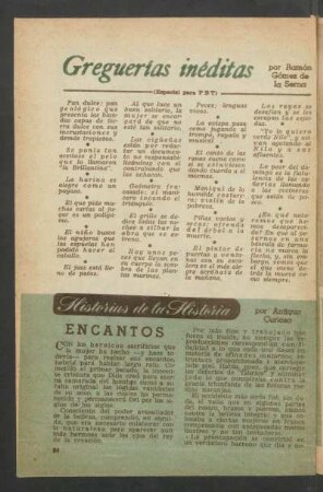 Encantos : Historias de la historia
