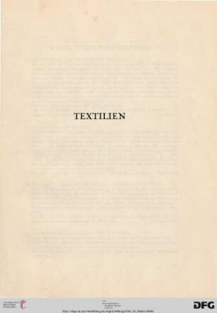 Textilien