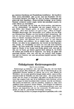 Selbstgebaute Entfernungsmesser