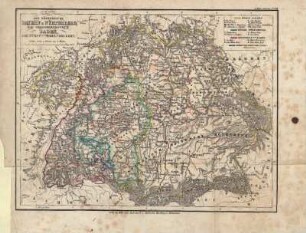 Die Königreiche Bayern u. Würtemberg, Das Grossherzogthum Baden, Die Fürstenth. Hohenzollern