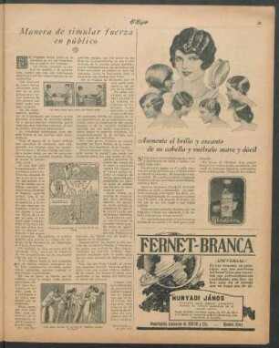 Manera de simular fuerza en público