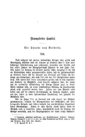Neunzehntes Capitel. Die Synode von Verberie.
