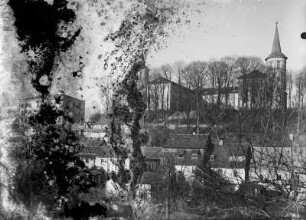 Schleiz, Schloss : Schleiz. Blick zum Schloss