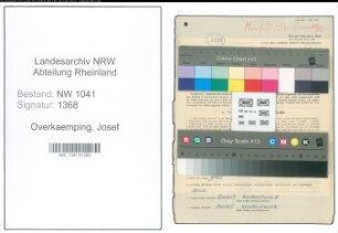 Entnazifizierung Josef Overkaemping , geb. 30.09.1907 (Buchhalter)