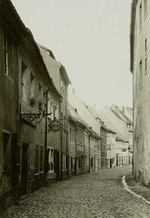 Bautzen, Fleischergasse nach Westen