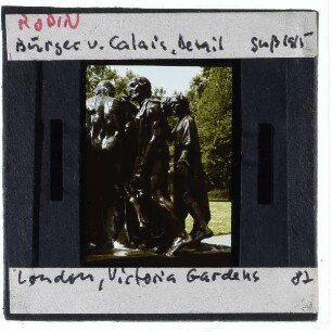 Rodin, Die Bürger von Calais (Serie),London, Rodin, Die Bürger von Calais