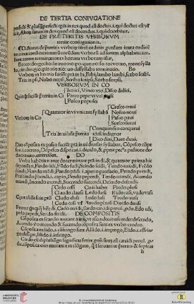 De tertia coniugatione