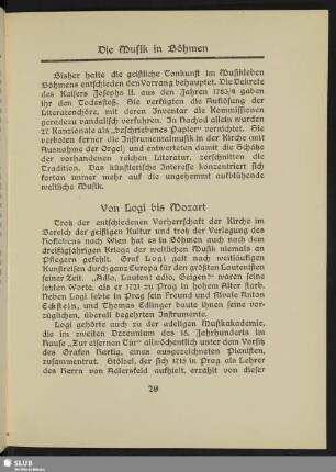 Von Logi bis Mozart