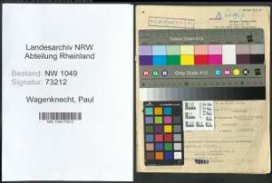 Entnazifizierung Paul Wagenknecht , geb. 01.01.1909 (Polizeibeamter)