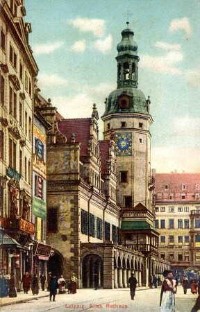 Leipzig: altes Rathaus