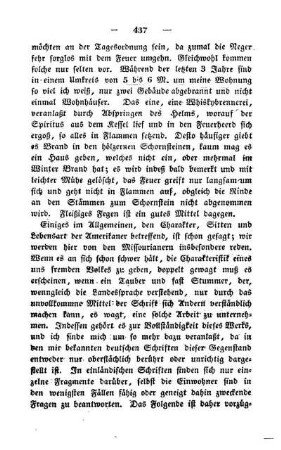 Charakteristik, Sitten und Lebensart der Amerikaner