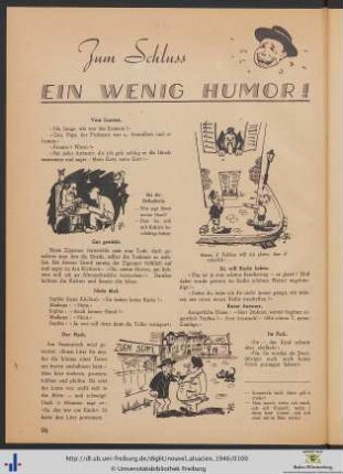 Zum Schluss ein wenig Humor!
