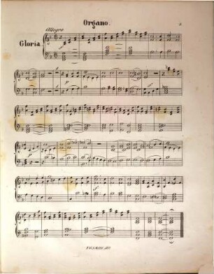 Drey kleine latein. Messen : für Sopran, Tenor u. Baß, (Solo & Chor) ; mit Begl. d. Orgel ; op. 14, 1. in F