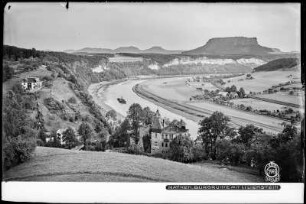 Rathen, Burgruine Altrathen und Lilienstein
