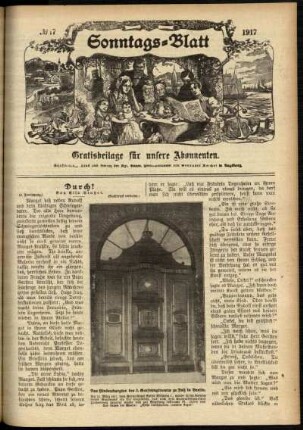 Ausgabe vom Sonntag, den 29. April 1917.