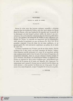 6: Victoire : bronze du musée de Parme