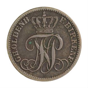 Münze, Pfennig, 1859