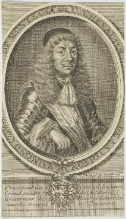 Bildnis des Raimond Comte de Montecuculi, Chevalier de la Toison