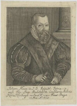 Bildnis des Johann Maier