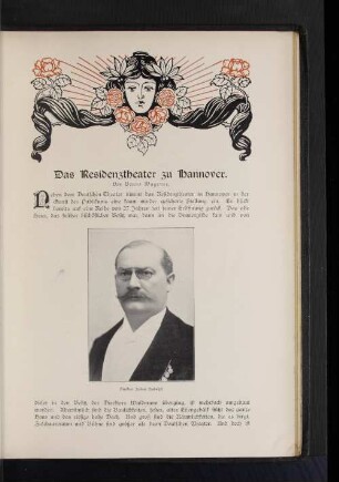 Das Residenztheater zu Hannover
