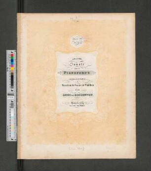 Grande Sonate pour le pianoforte ; oeuv. 79