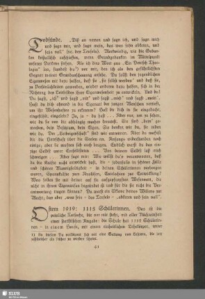 Ostern 1919: 1115 Schülerinnen