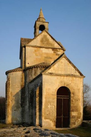 Frankreich. Provence. Bouches du Rhone. Abbaye Montmajour. Chapelle Sainte Croix. 12 Jahrhundert