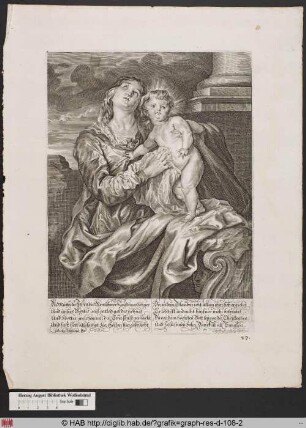 Maria mit dem Christuskind.