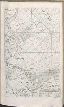 Pascaart vande Zuijder Zee.