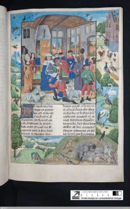 Kaiser Friedrich II.: De arte venandi cum avibus (afrz.)