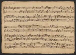 Sonaten; fl (2); e-Moll; Fk 54; BR-WFB B 1