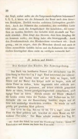 II. Aeltern und Kinder