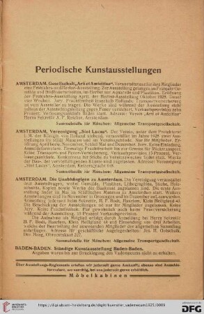 Periodische Kunstausstellungen