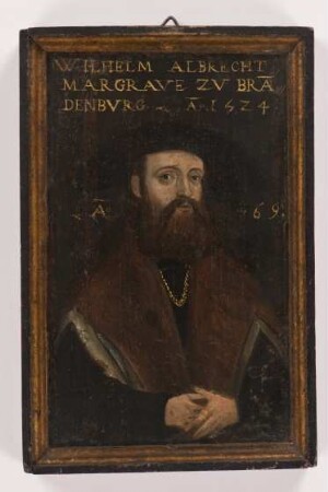 Miniaturporträt des Markgrafen Wilhelm von Brandenburg