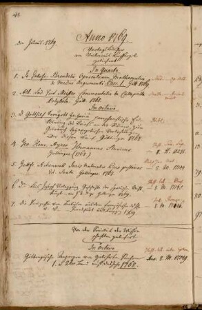 VerlagsBücher von Viitorinus Bossiegel geliefert. - Von der Societät der Wissenschaften geliefert.